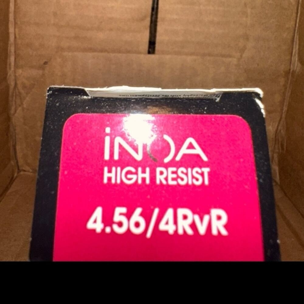 Loreal INOA High Resist Ammonia Free Permanent Haircolor‎ 4.56 4RvR Loreal color